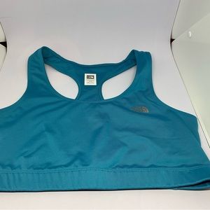 The North Face Sports Bra, Blue in size XL